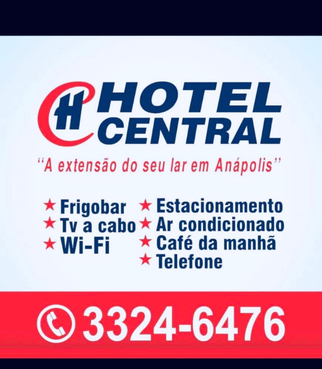 Hotel Central De Anápolis 外观 照片
